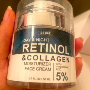 Retinol and collagen cream